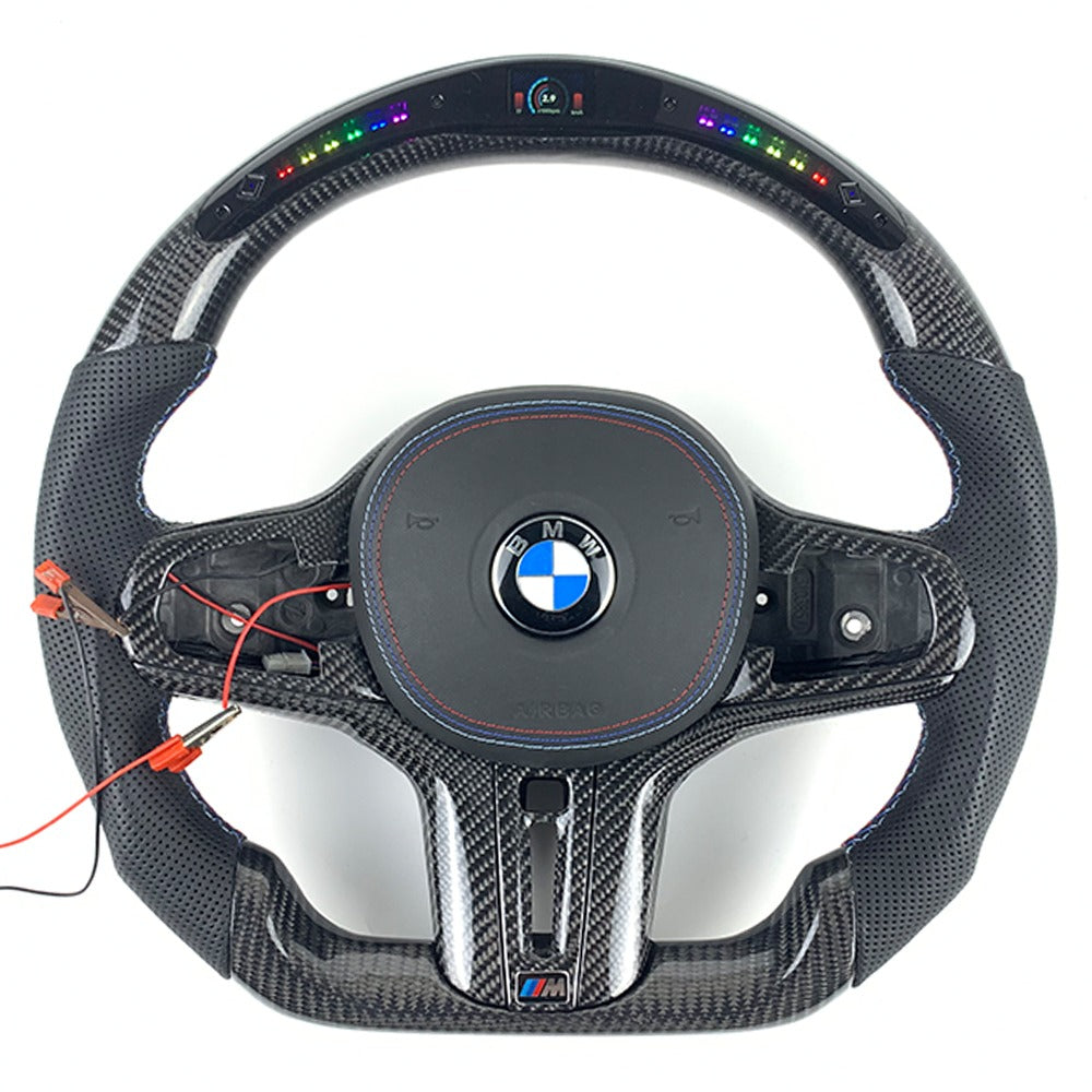 G Series Carbon fiber LED steering wheel