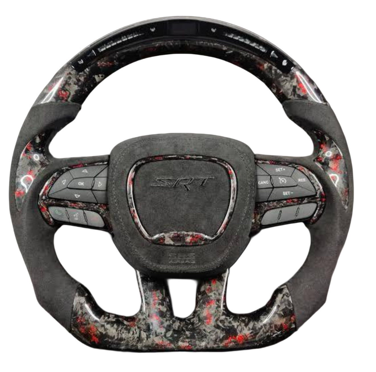 Dodge Charger/ Challenger LED Forged Carbon Fiber Steering wheel