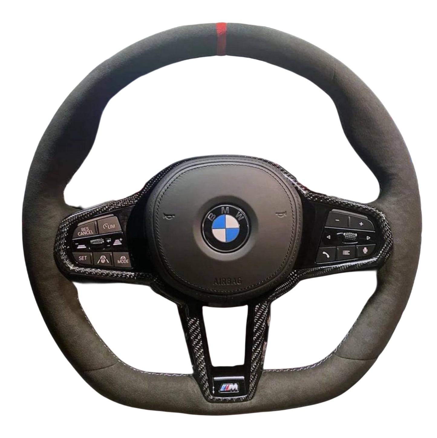 BMW G Series Alcantara Carbon fiber steering wheel