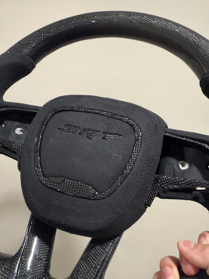 Dodge Charger/Challenger Honeycomb Carbon fiber black Alcantara steering wheel