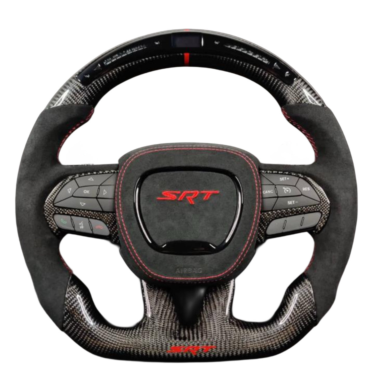 Dodge Charger/ Challenger LED Carbon fiber steering wheel