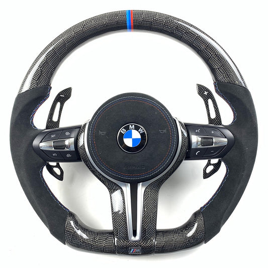 F series Honeycomb Carbon Fiber steering wheel w/ Alcantara leather