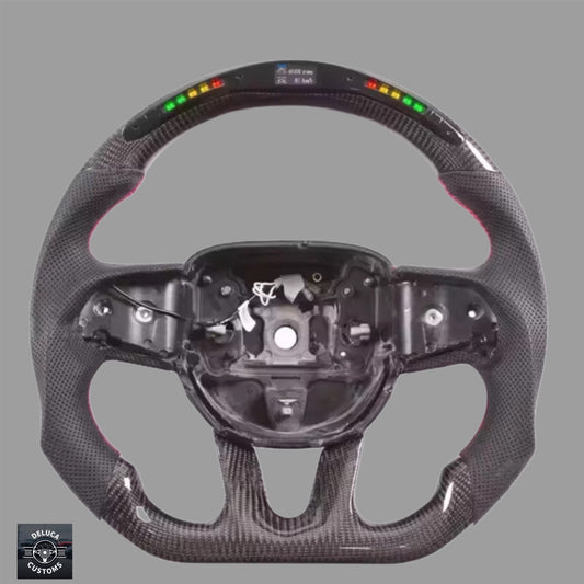 SRT Led Carbon fiber steering wheel