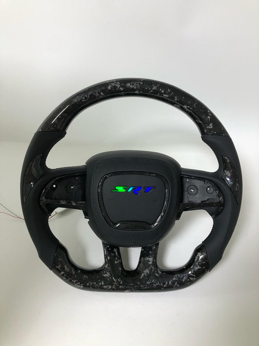 Dodge Forged Carbon fiber RGB SRT steering wheel