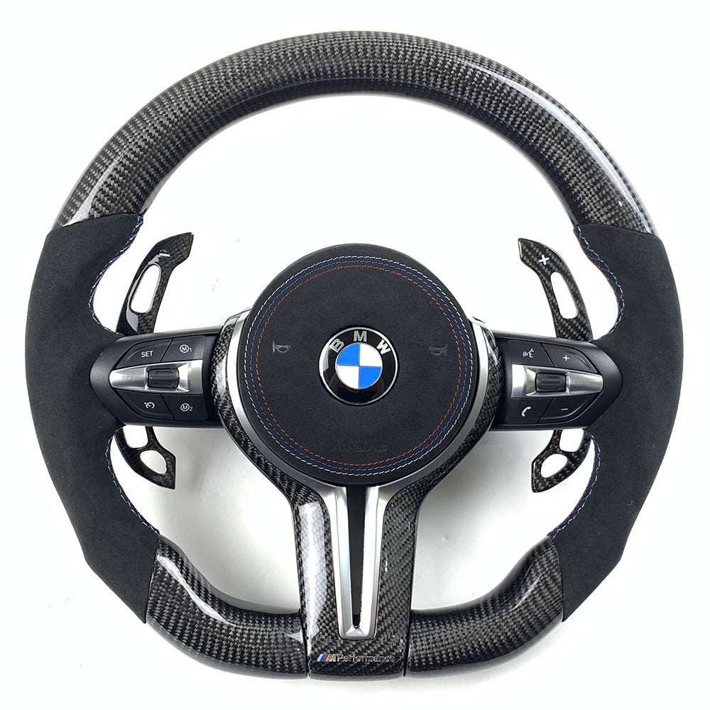 F Series Carbon fiber steering wheel w/ alcantara leather