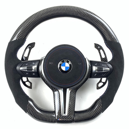 F Series Carbon fiber steering wheel w/ alcantara leather