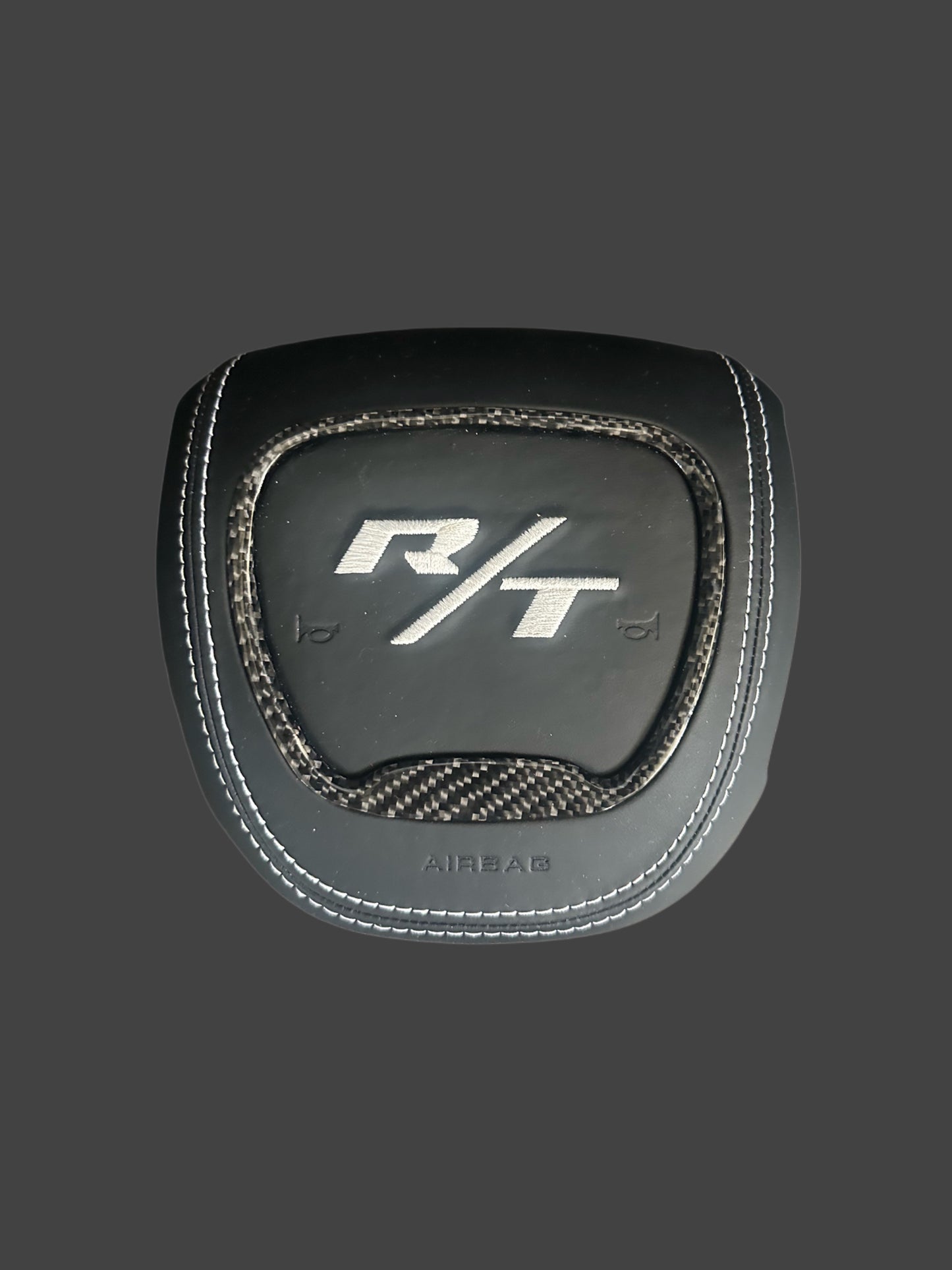Dodge R/T style carbon fiber Airbag cover
