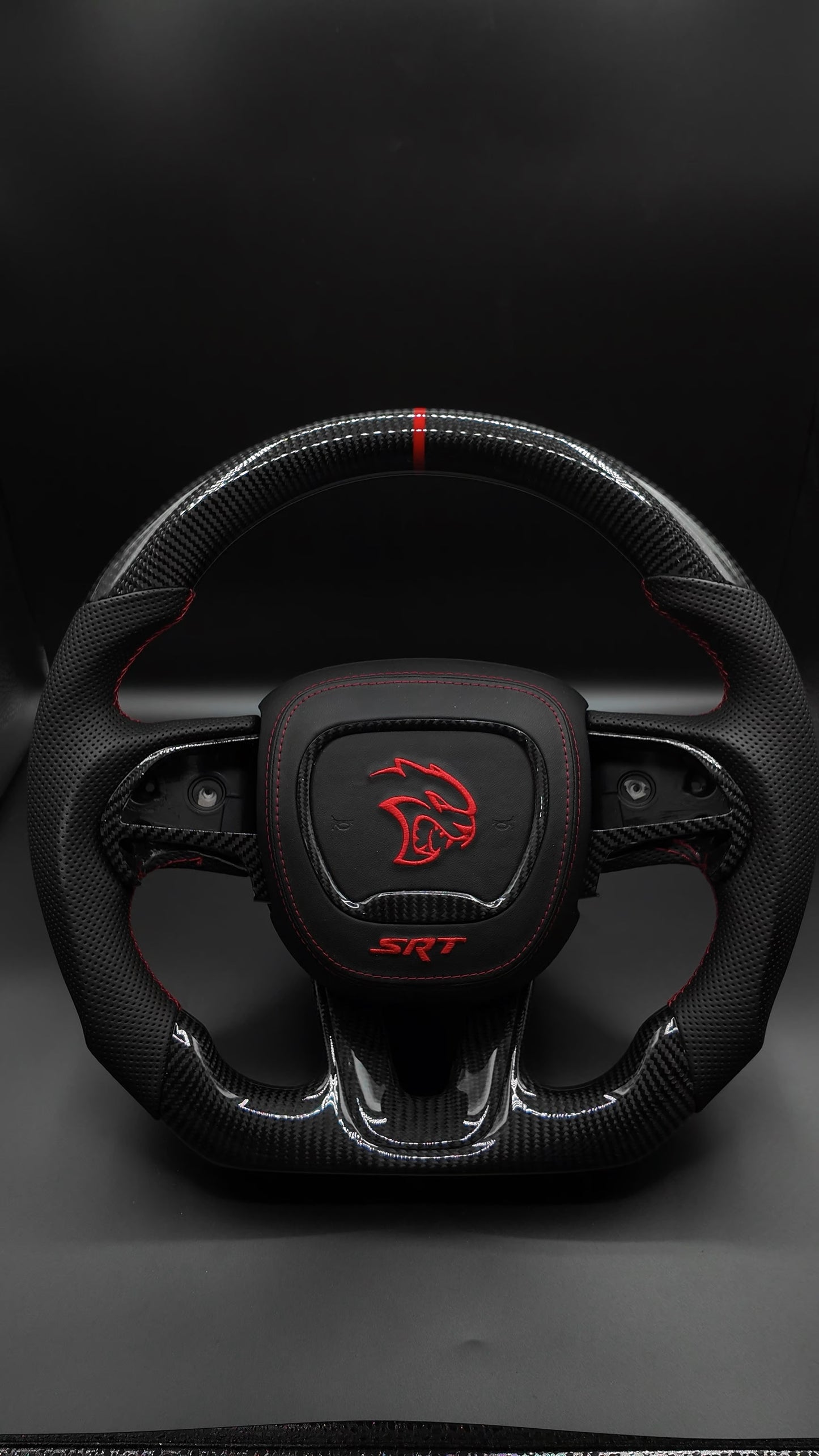 Dodge Charger/ Challenger 2015-2024 Carbon fiber steering wheel