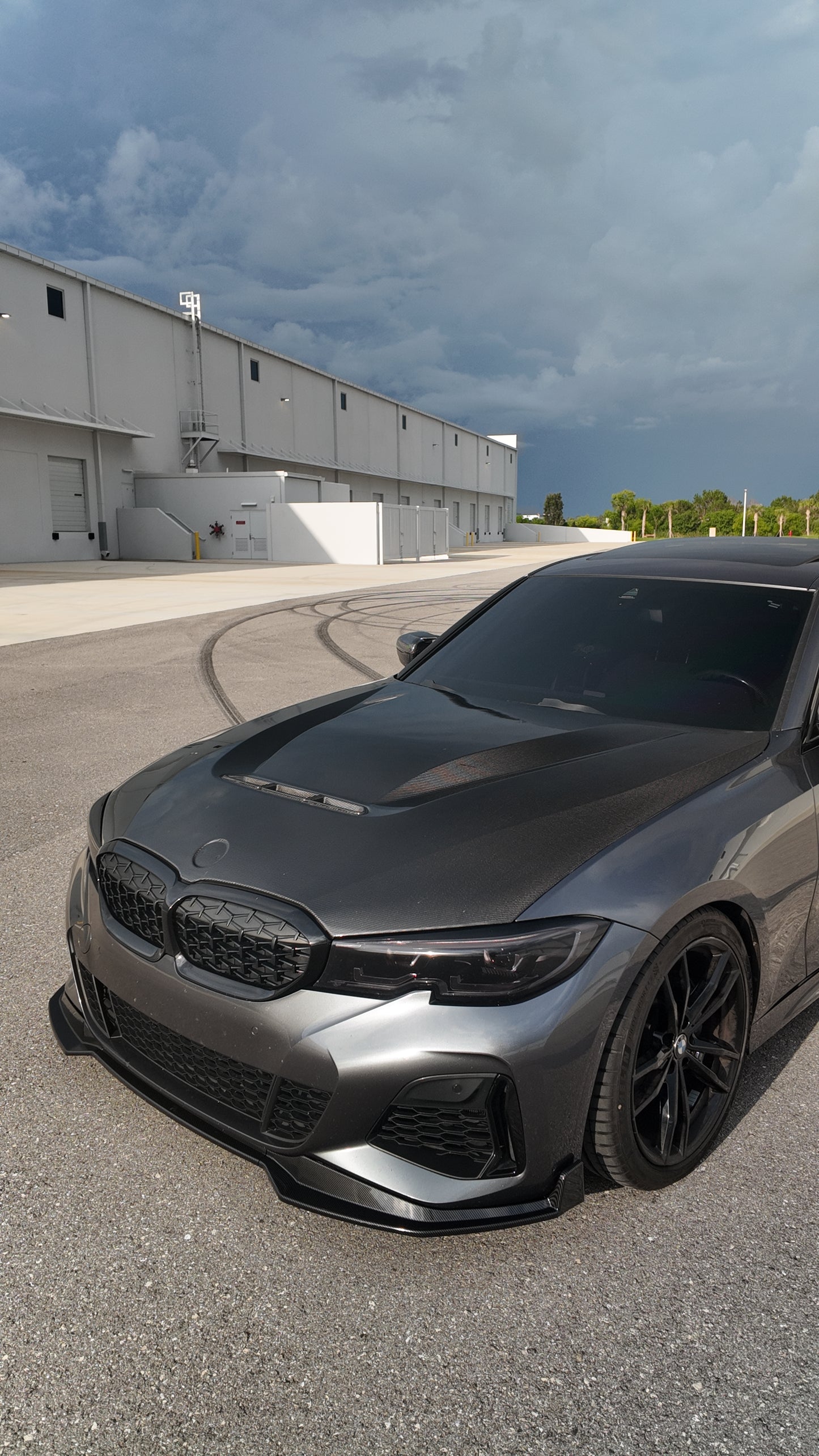 GTS Style Carbon Fiber Front Hood - BMW G20/21 3 Series