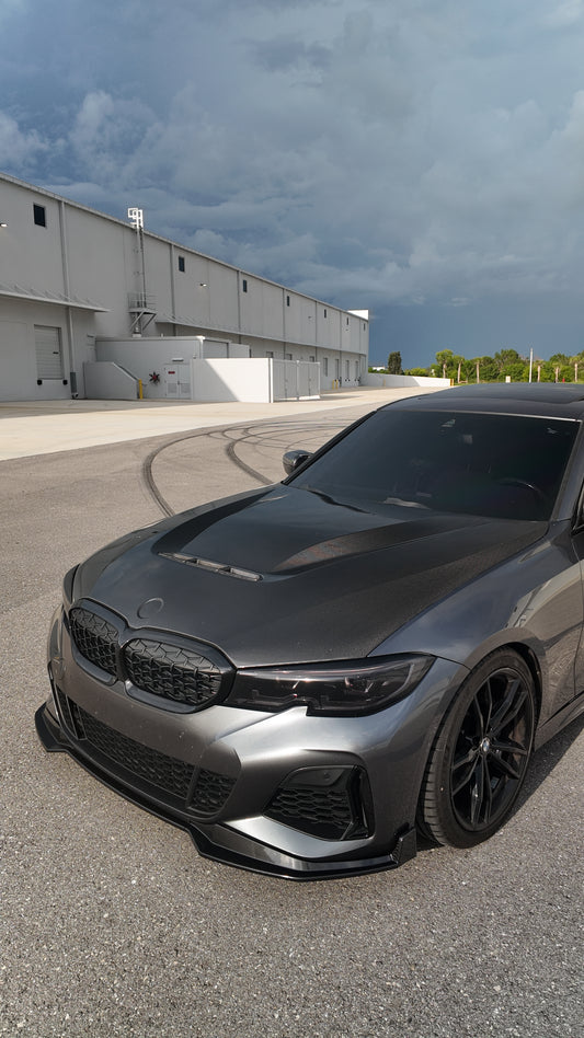 GTS Style Carbon Fiber Front Hood - BMW G20/21 3 Series